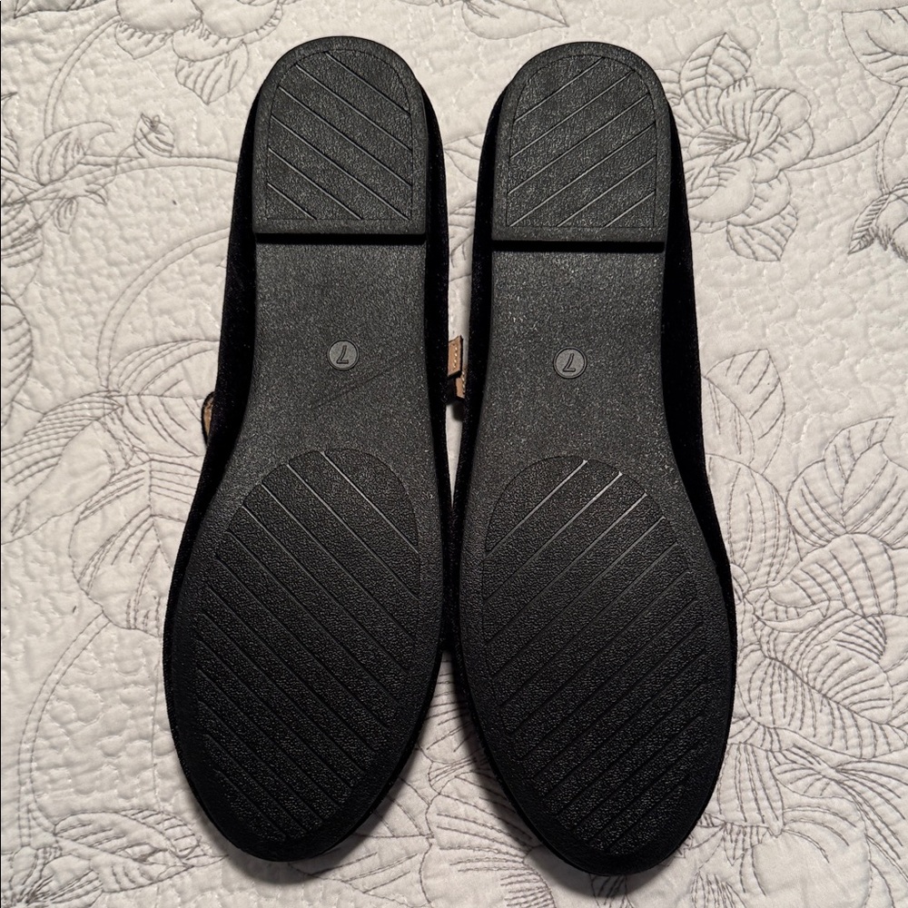 Viapipa Black Mary Jane Flats - Picture 3 of 8